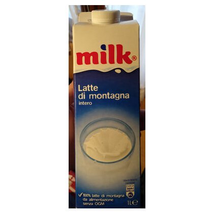 Milk горное молоко цельное, 1 л