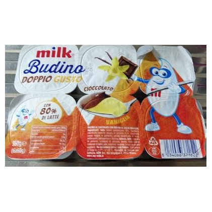 Milk пудинг шоколад/ваниль, 60 г