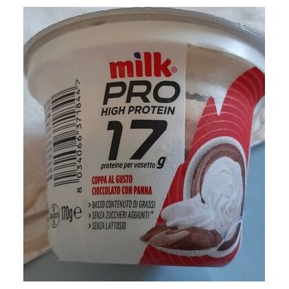 Milk Pro крем-десерт шоколад и сливки, 170 г