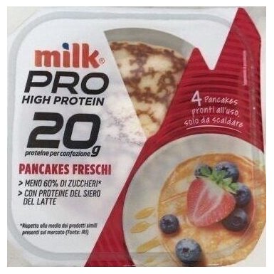 Milk PRO pancakes, 160 g
