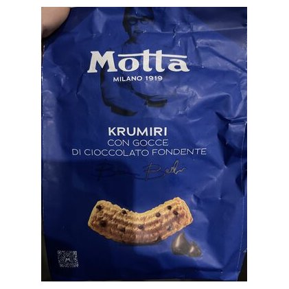Motta Krumiri печенье с шоколадными каплями, 290 г