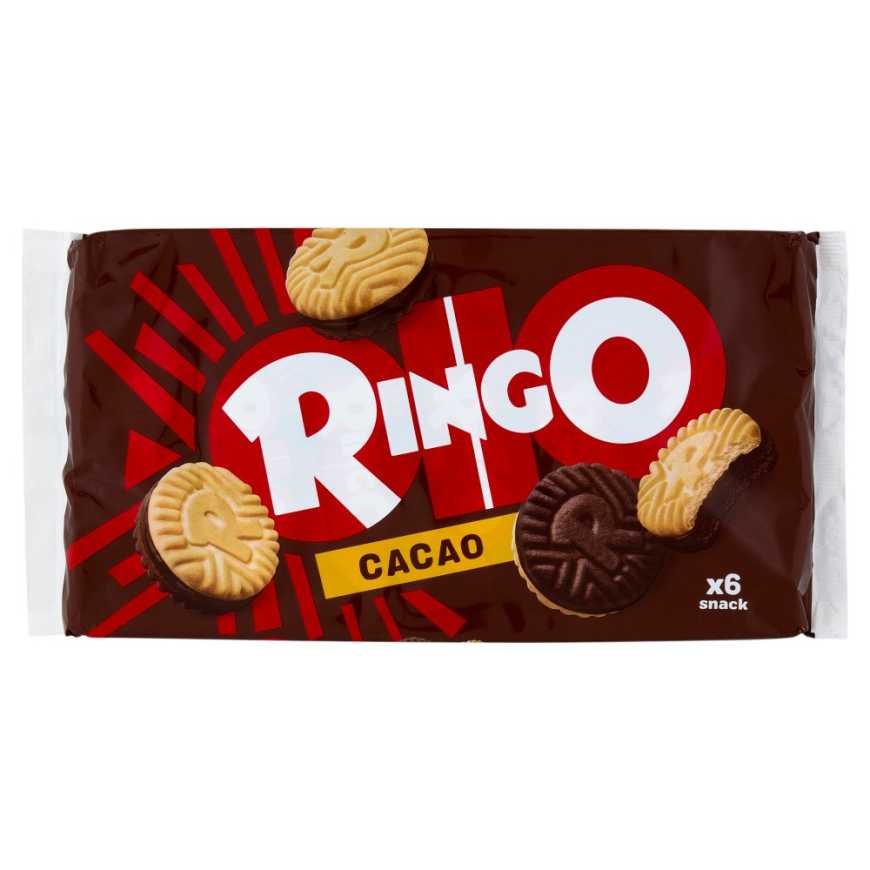 Pavesi Печенье Ringo с начинкой из крема какао, 6 × 330 г