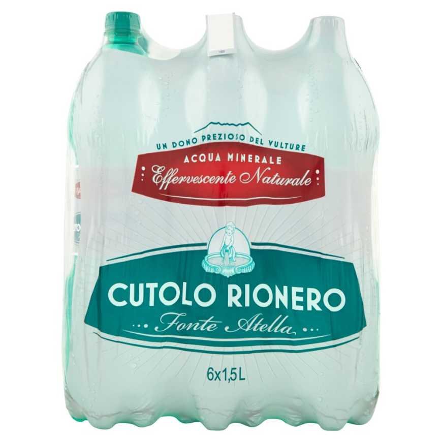 Cutolo Rionero минеральная вода естественно газированная, 1,5 л
