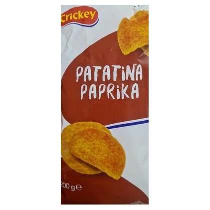 Crickey чипсы со вкусом паприки, 200 г