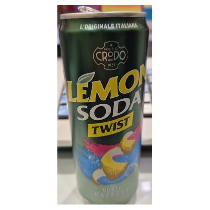 Lemon Soda Twist газированный напиток, 330 мл