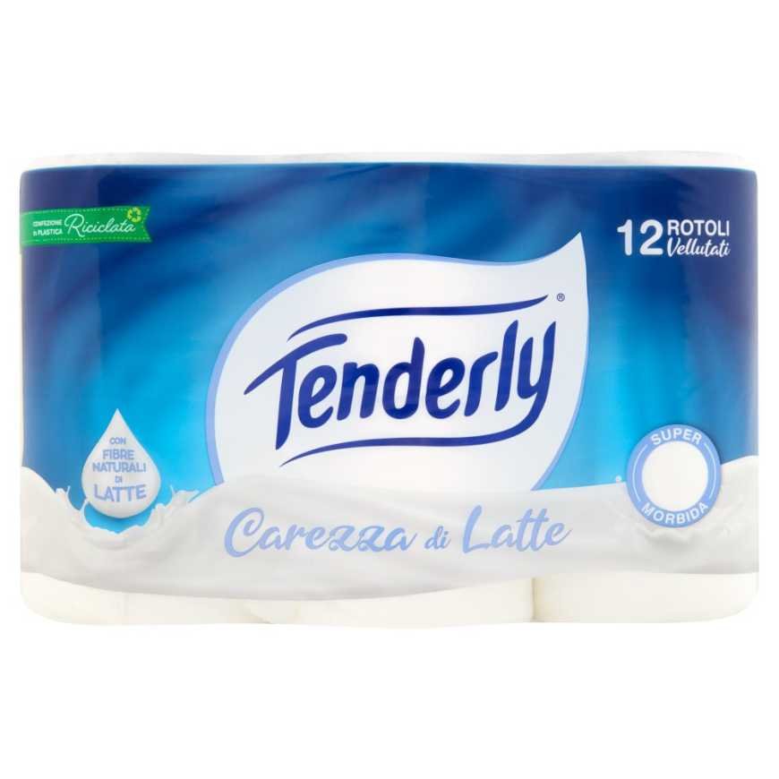 Tenderly Prestige Fior di Lino Maxi toilet paper, 12 pcs.