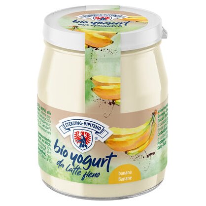 Vipiteno органический йогурт со вкусом банана, 150 г