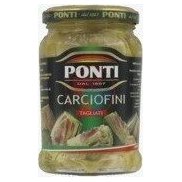 Ponti дольки артишоков резаные в масле, 300 г