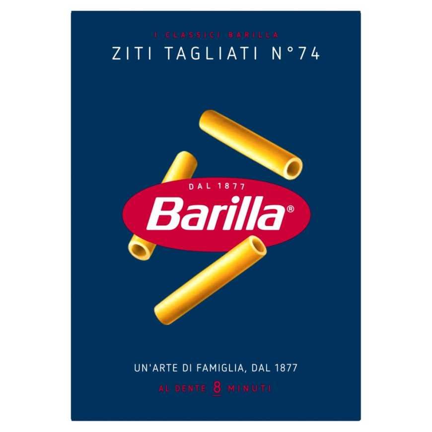 Barilla Ziti Tagliati n.74, 500 г