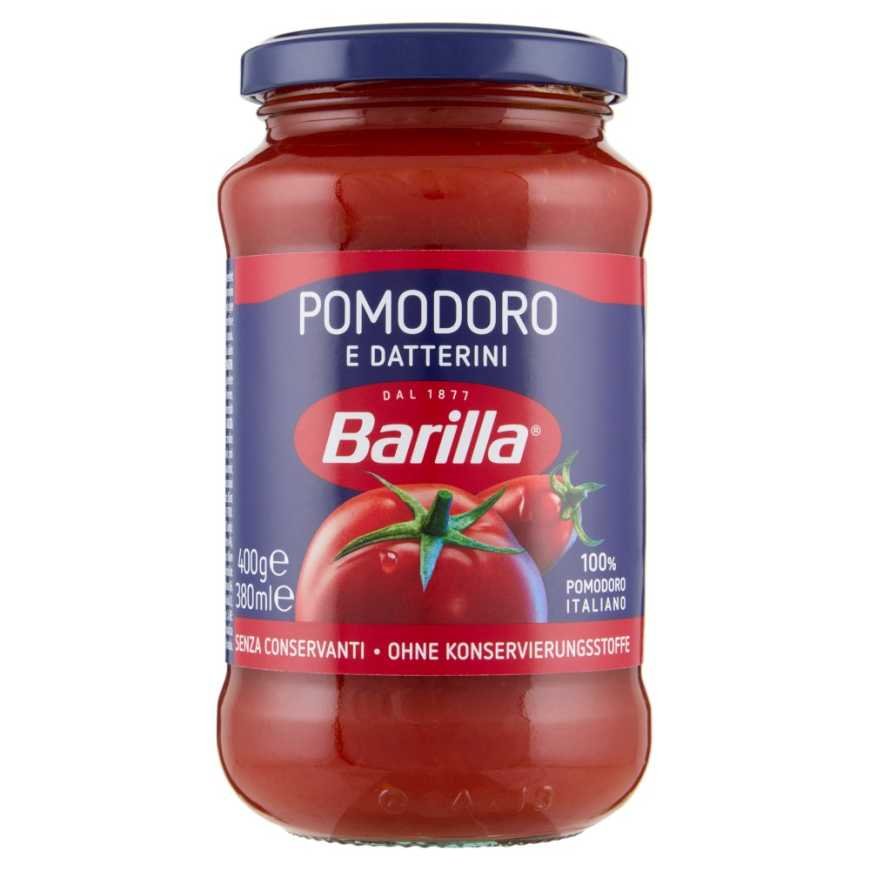 Barilla Tomato and datterini tomato sauce, 400 g