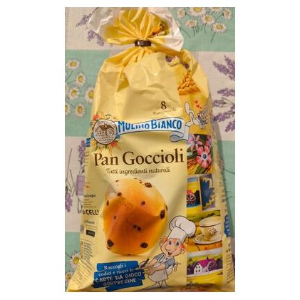 Mulino Bianco булочки с шоколадными каплями Pan Goccioli, 336 г