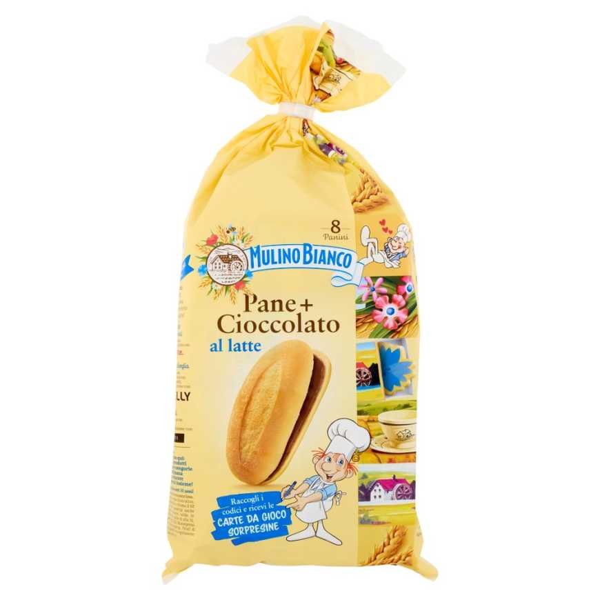 Mulino Bianco Хлеб с шоколадом, 8 шт., 300 г