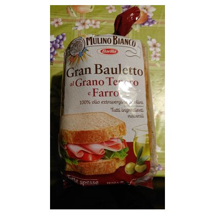 Mulino Bianco мягкий хлеб Granbauletto с пшеничной мукой и полбой, 500 г
