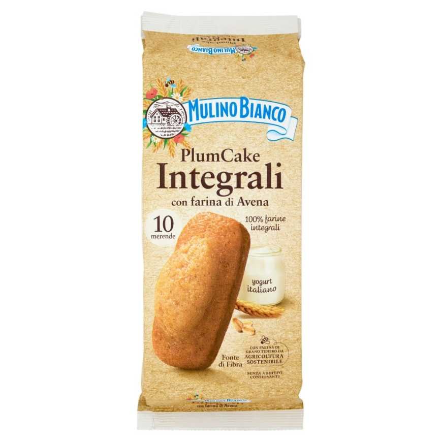 Mulino Bianco Цельнозерновой пирог Plumcake, 10 шт., 330 г