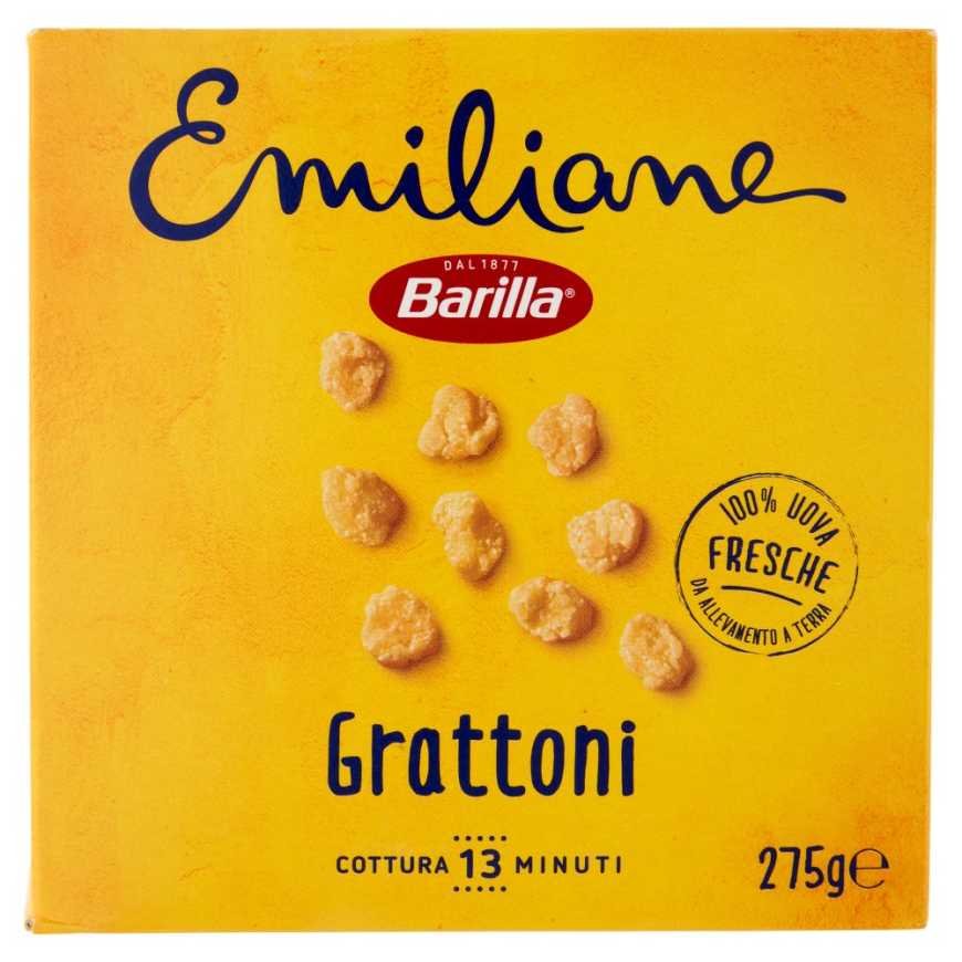 Barilla Emiliane Яичные граттони n.116, 275 г