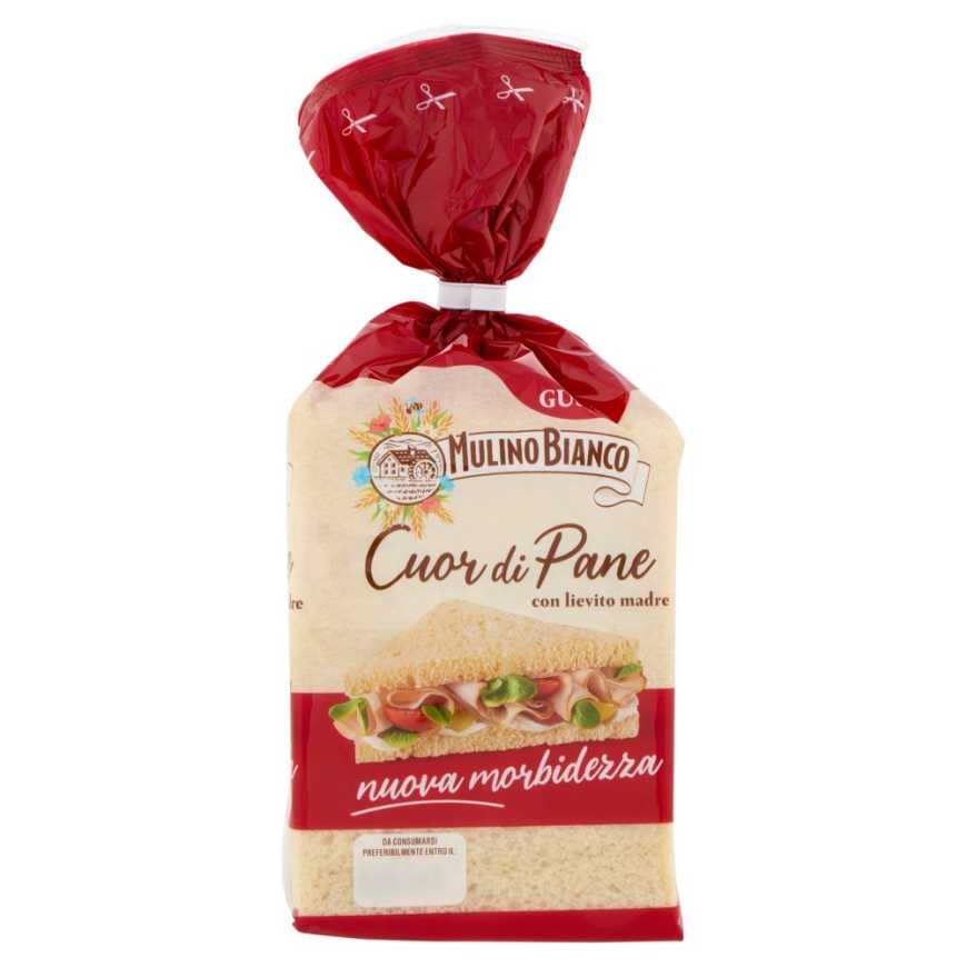 Mulino Bianco хлеб для тостов Cuor di Pane, 325 г
