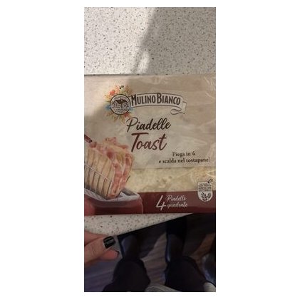 Mulino Bianco Piadelle Toast пьядина для тостов, 240 г