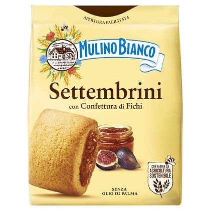 Mulino Bianco Settembrini печенье с инжиром, 300 г