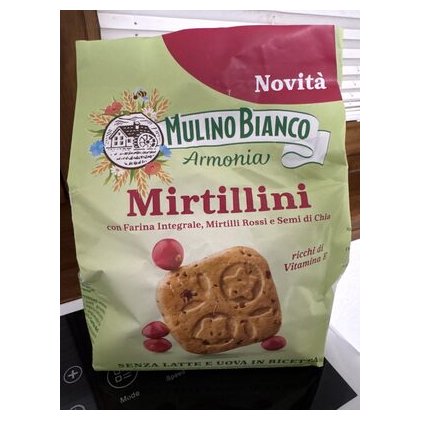Mulino Bianco Mirtillini печенье, 270 г