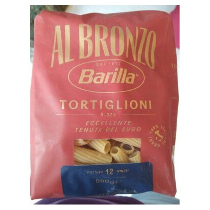 Barilla durum wheat pasta Tortiglioni Al Bronzo, 500 g