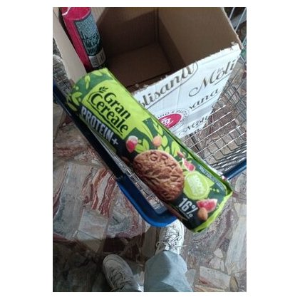 Gran Cereale печенье Protein с инжиром и миндалем, 250 г