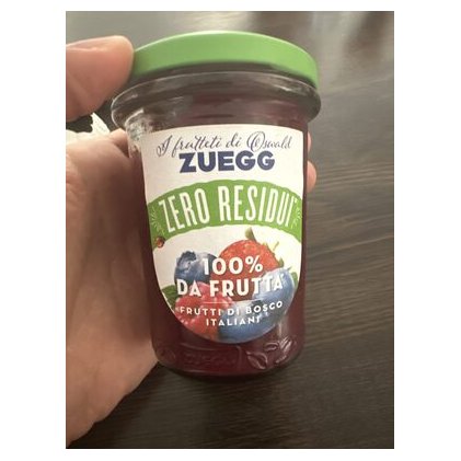 Zuegg джем из лесных ягод Zero Residui, 230 г