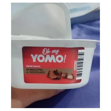 Yomo йогурт Oh My Yomo белый с молочным шоколадом, 140 г