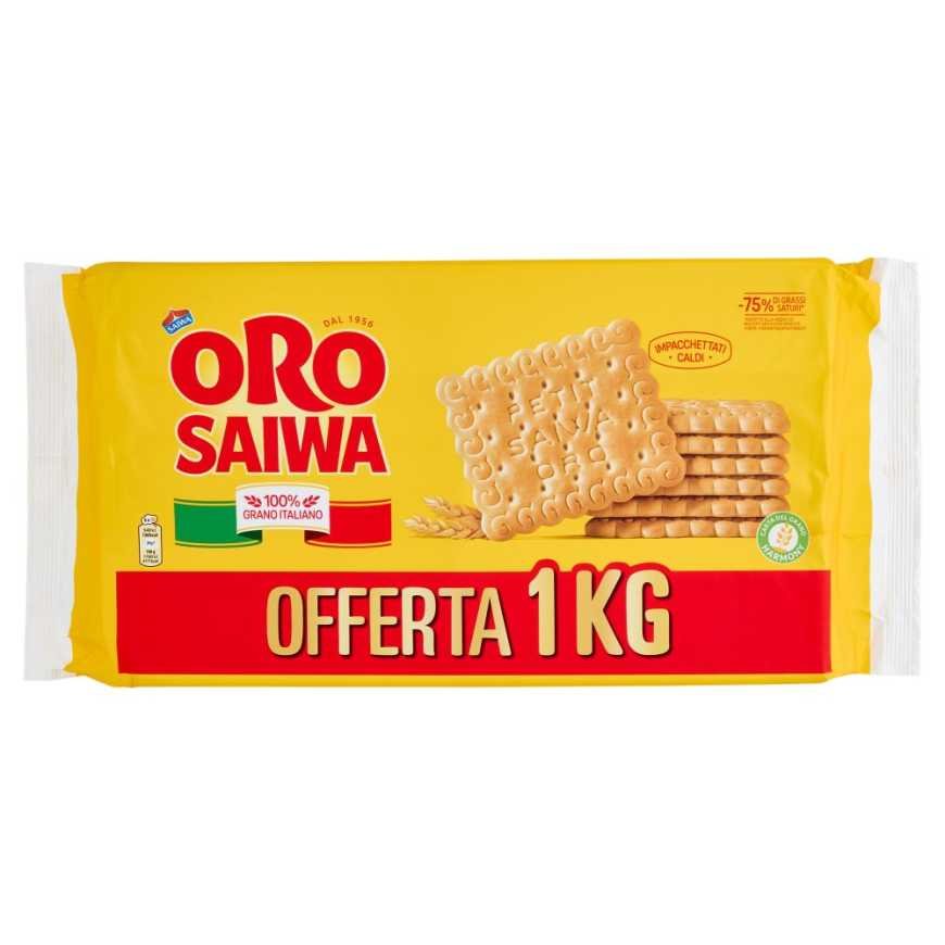 Oro Saiwa классическое сухое печенье, 1 кг