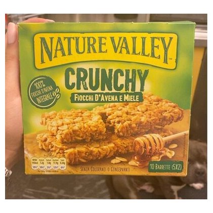 Nature Valley батончик из овсяных хлопьев и меда, 210 г