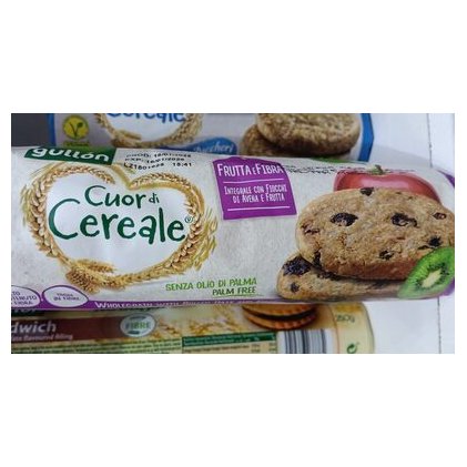 Gullón печенье Cuor di Cereale с фруктами и клетчаткой, 300 г
