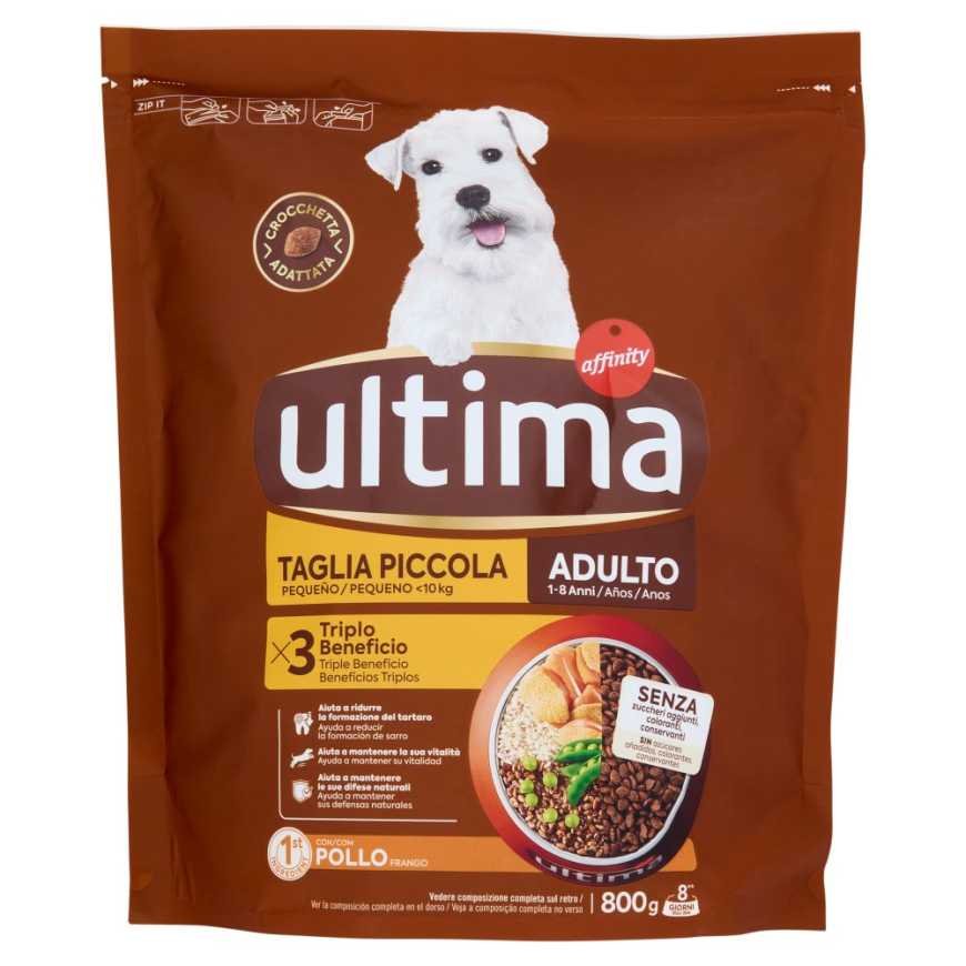 Ultima Сухой корм Mini Adult с курицей, 800 г