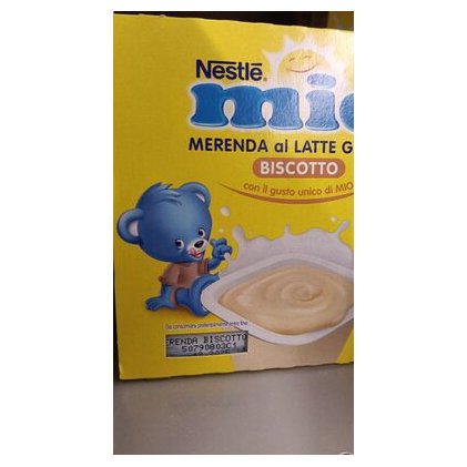 Nestlé Mio молочный десерт с печеньем, 100 г, 4 шт.