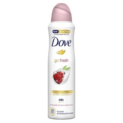 Dove дезодорант-спрей Fresh Гранат и Лимонная Вербена, 150 мл