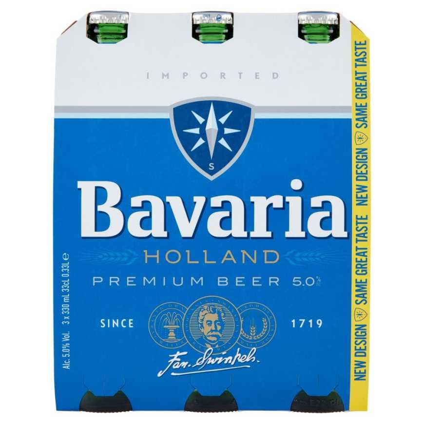 Bavaria Пиво Premium, 3 × 0,33 л