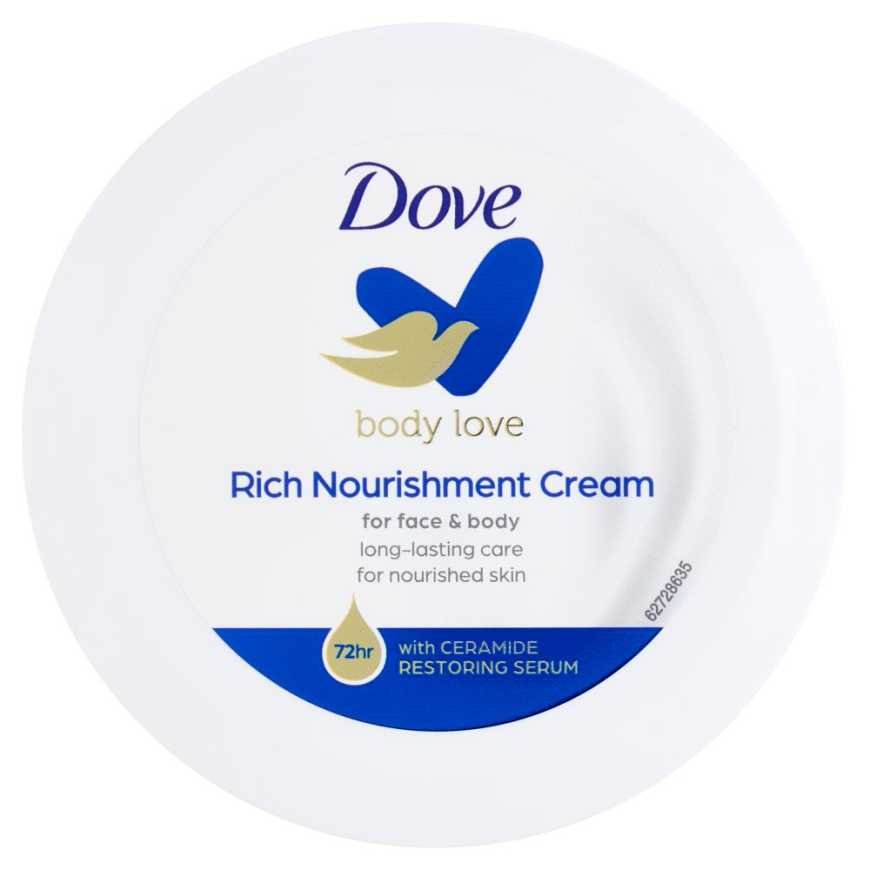 Dove интенсивный крем для тела в баночке, 150 мл