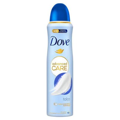 Dove дезодорант-спрей Advanced Talco, 150 мл