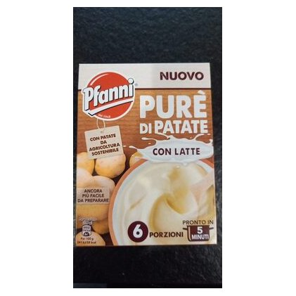 Pfanni potato purée with milk, 190 g