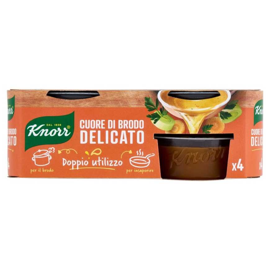 Knorr Бульонный кубик мягкий Cuore Brodo нежный, 112 г, 4 шт.