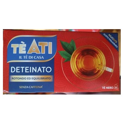 Ati черный чай без кофеина, 25 пакетиков