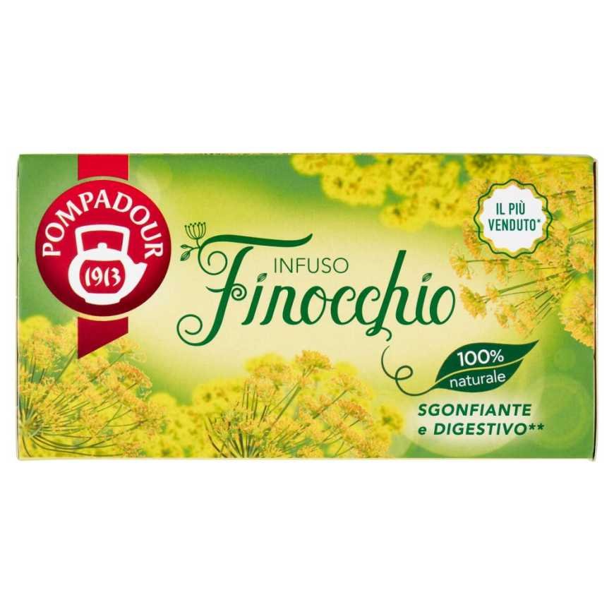 Pompadour чай фенхелевый Infuso Finocchio, 20 фильтр-пакетиков
