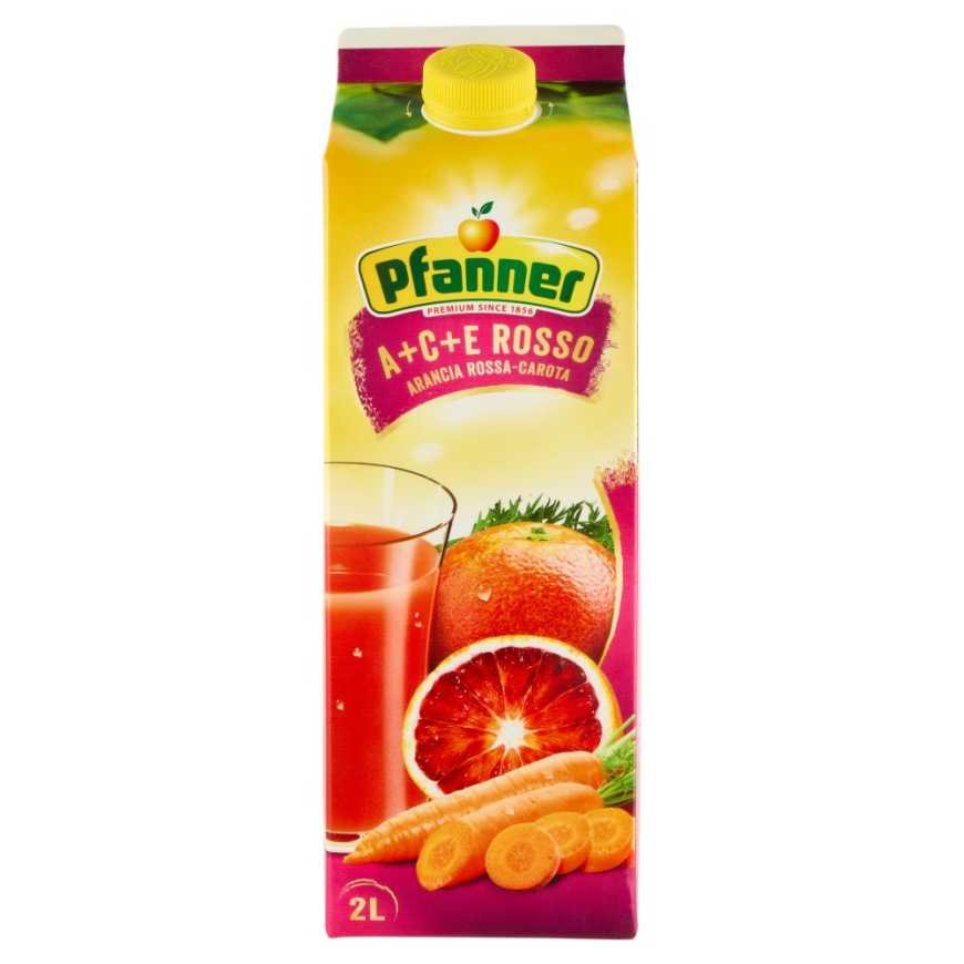 Pfanner Succo Ace Rosso красный мультифруктовый сок, 2 л