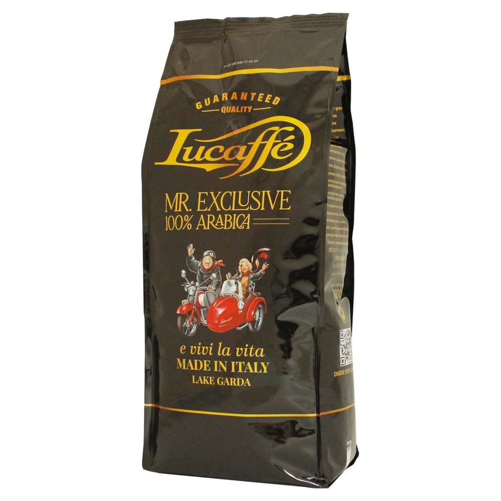 Lucaffé MR. EXCLUSIVE 100% Arabica Beans, 700 g