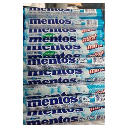 Mentos драже Mint, 38 г