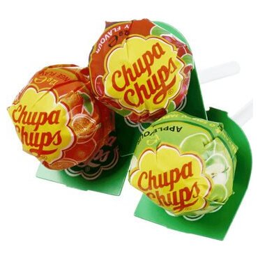 Chupa Chups леденцы на палочке Fruit Display, 12 г