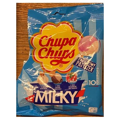 Chupa Chups леденцы на палочке Milky Bag, 12 г
