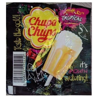 Chupa Chups леденцы на палочке 3D Tropical Drink, 15 г