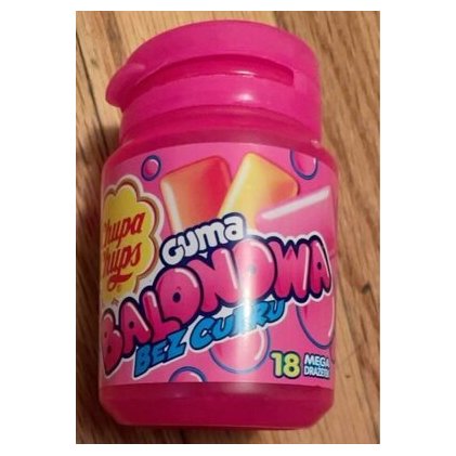 Chupa Chups жевательная резинка в бутылочке, 72 г
