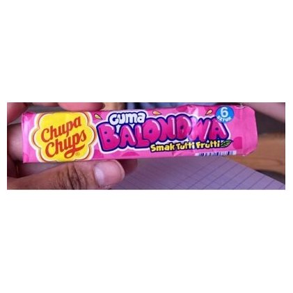 Chupa Chups Bubble Gum Tutti Frutti Stick, 27.6 g