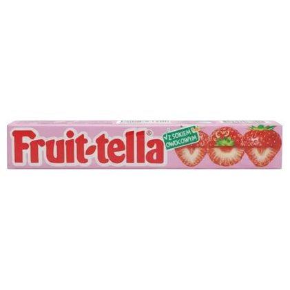 Fruittella жевательные конфеты Клубника, стик, 41 г