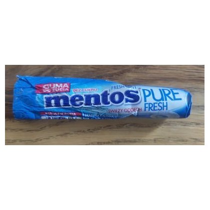 Mentos Pure Fresh мятные драже, стик, 15,5 г